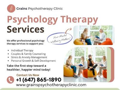 Psychology Therapy Service in Ontario – Expert Psychotherapists in Thornhill, ON | Book Today